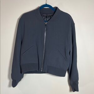 Grey bomber Jacket NWOT